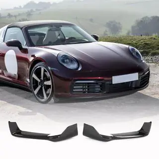 Карбоновые флапсы на передний бампер для Carrera 4 S 4S фото 1