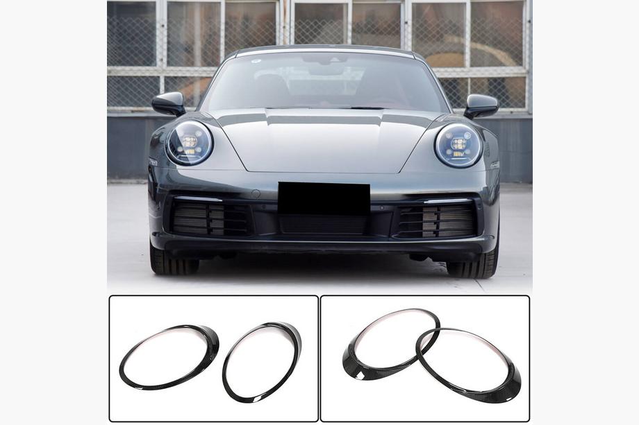 Накладки на Фары (Карбон) Image Накладки на Фары (Карбон) Image