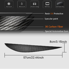 Реснички на фары (2014-2018, Карбон) фото 6