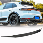 Porsche Macan 2014-2024 гг. Нижний спойлер (2021+, Карбон) фото 1