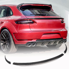 Porsche Macan 2014-2024 гг. Нижний спойлер (2014-2018, Карбон) фото 1