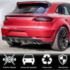 Porsche Macan 2014-2024 гг. Нижний спойлер (2014-2018, Карбон) фото 3