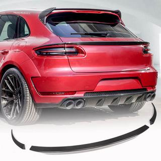 Нижний спойлер (2014-2018, Пластик) Porsche Macan 2014-2024 гг. фото 2