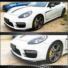 Porsche Panamera 2009-2016 гг. Передний бампер Лип V2 (для Turbo/Turbo S/GTS) фото 3