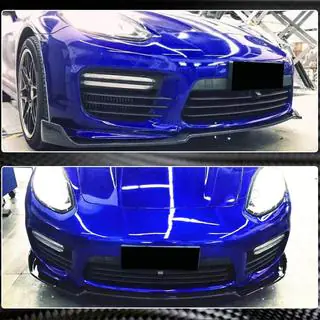 Передний бампер Лип V2 (для Turbo/Turbo S/GTS) фото 4