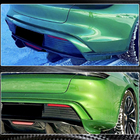 Диффузор заднего бампера (2019-2024 Base SD, Карбон) фото 4