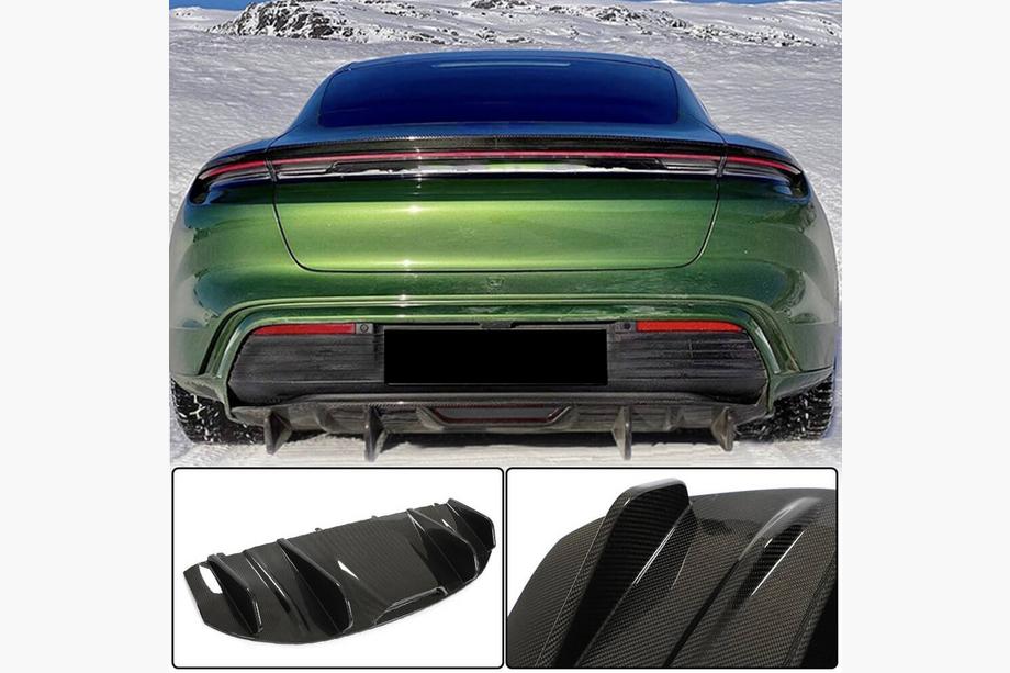 Диффузор заднего бампера (2019-2024 Base SD, Карбон) Image Диффузор заднего бампера (2019-2024 Base SD, Карбон) Image