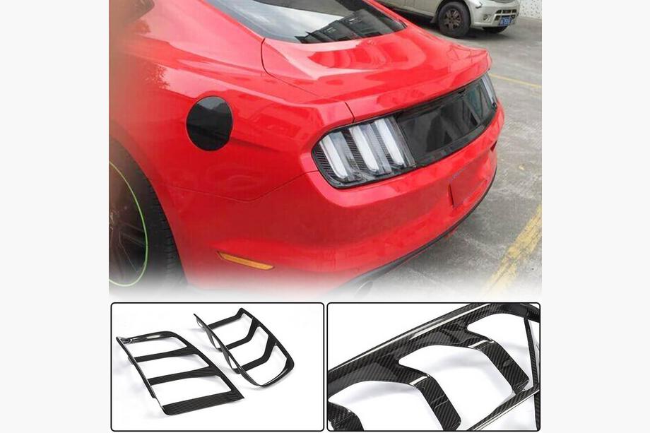 Накладки на Задние Фонари (2015-2017, Карбон) Image