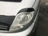 Opel Vivaro 2001-2015 гг. Реснички на Фары Fly-Style Черный Глянец фото 2