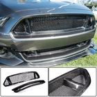 Ford Mustang 2015-2023 гг. Решетка радиатора (2015-2017, Карбон) фото 1