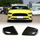 Ford Mustang 2024- гг. Накладки на Зеркала (Карбон) фото 1