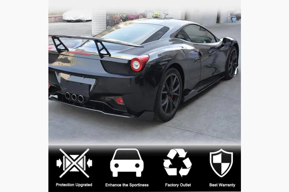 Ferrari 458 Italia 2009-2015 гг. Боковые Пороги (2011-2013, Карбон) Фото 3