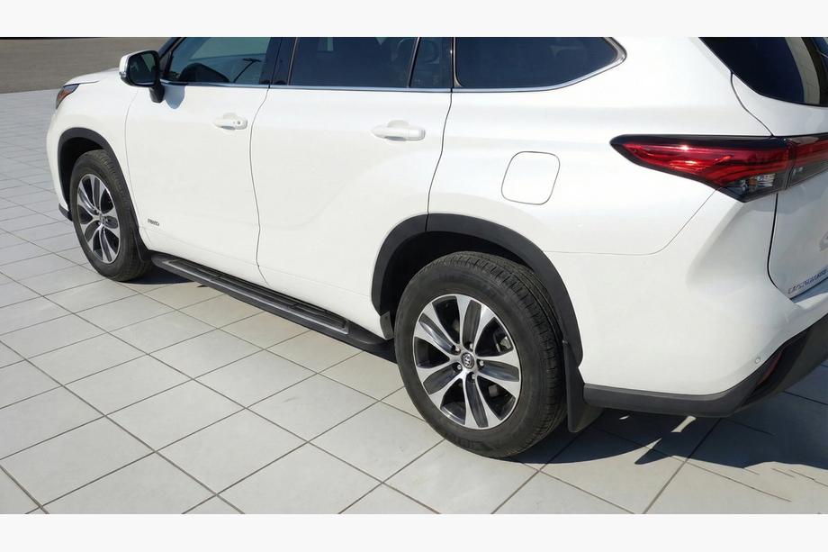 Toyota Highlander 2019- гг. Боковые Подножки OEM (2024+, 2 шт., Алюминий)