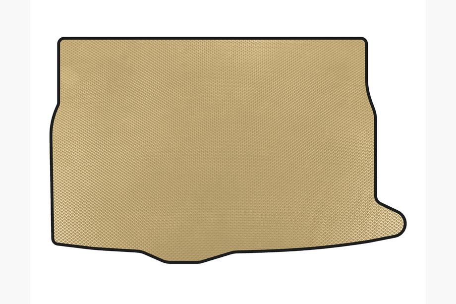 Hyundai Veloster 2011-2017 гг. Коврик в багажник EVA (Бежевый) Image