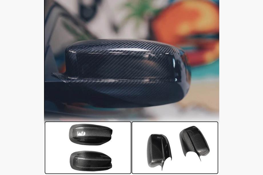 Dodge Charger 2010-2023 гг. Карбоновые Накладки на Зеркала Image