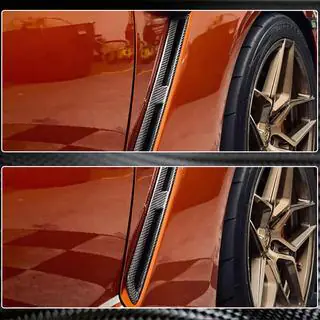 Карбоновые накладки на передние крылья (2009-2015) Nissan GT-R 2008-2025 гг. фото 4