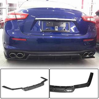 Maserati Ghibli 2013-2023 рр. Диффузор заднего бампера (для Base 2018-2020, Карбон)