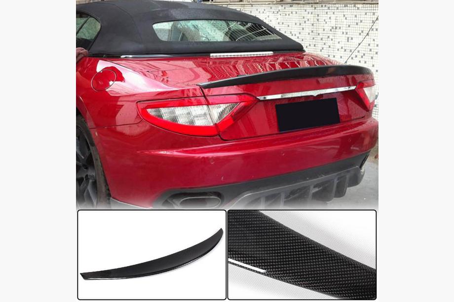 Maserati GranTurismo 2007-2019 гг. Задний спойлер (Cabriolet, 2011-2013, Карбон) Фото 5