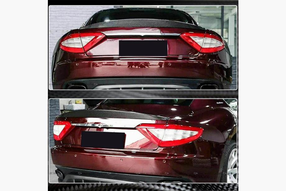Maserati GranTurismo 2007-2019 гг. Задний спойлер (Cabriolet, 2011-2013, Карбон) Фото 7