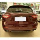 Maserati Levante 2016- гг. Диффузор заднего бампера V2 (для Base/S, Карбон) фото 3