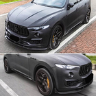 Maserati Levante 2016- гг. Боковые пороги (Карбон) фото 2