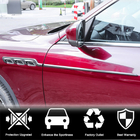 Боковые накладки на пороги (Карбон) фото 3