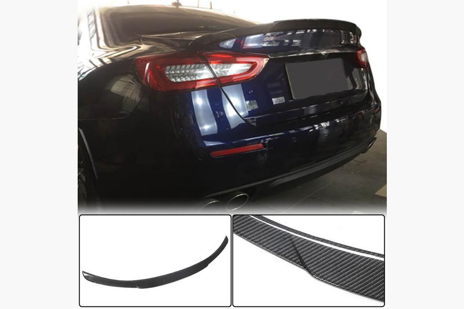 Maserati Quattroporte 2013-2023 гг. Спойлер V2 (Карбон) Image