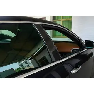 Накладки на дверные стойки Карбон (2013-2017) Maserati Quattroporte 2013-2023 гг. фото 2
