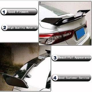 Спойлер V1 (Пластик) Toyota Camry 2017–2023 гг. фото 3