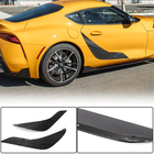 Toyota Supra 2019- гг. Накладки на двери (Карбон) фото 2