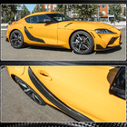 Toyota Supra 2019- гг. Накладки на двери (Карбон) фото 6
