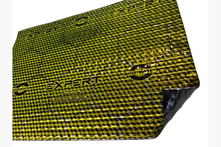 Виброизоляционный лист ULTIMATE EXPERT COLD GOLD 2,1 мм (50x35 см) Image