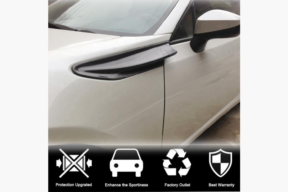 Subaru BRZ 2012-2021 гг. Накладки на передние крылья (Карбон) Фото 3