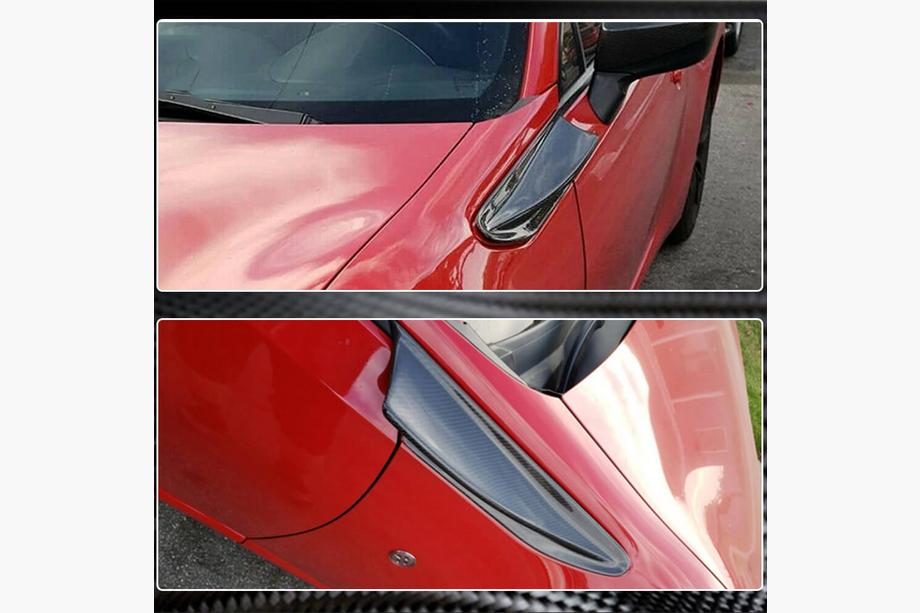 Subaru BRZ 2012-2021 гг. Накладки на передние крылья (Карбон) Фото 5