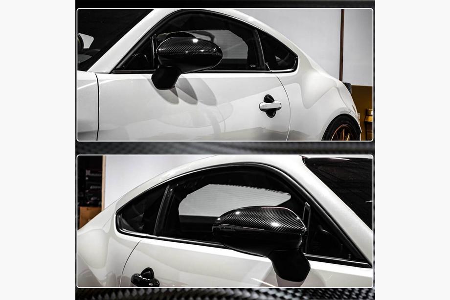Subaru BRZ 2021- гг. Накладки на Зеркала (Карбон) Фото 3
