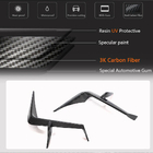 Передняя губа бампера (Карбон) фото 3