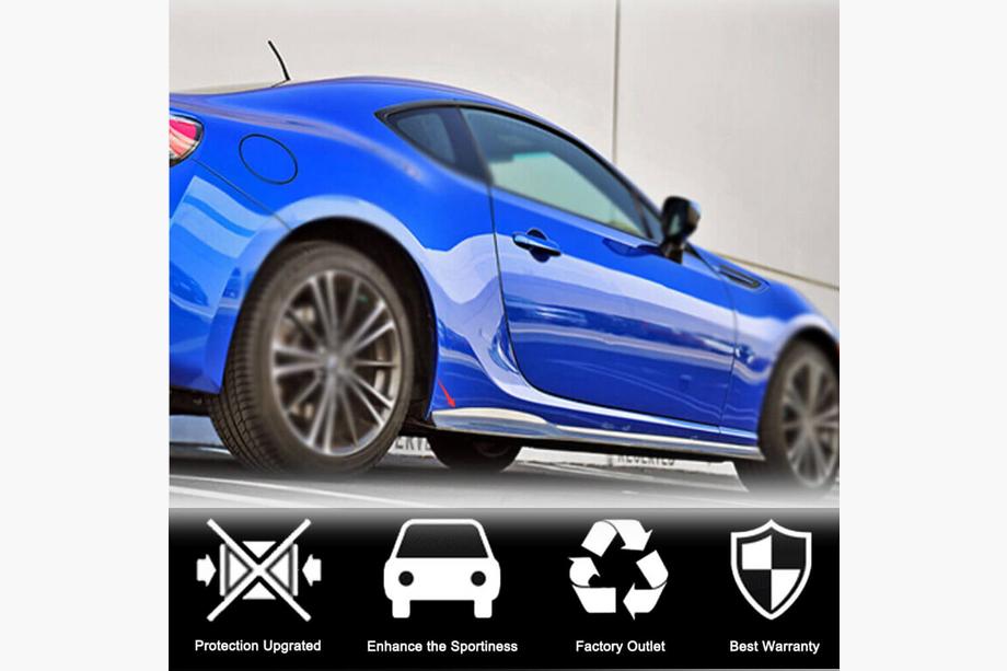 Subaru BRZ 2012-2021 гг. Боковые Пороги V1 (Карбон) Фото 2