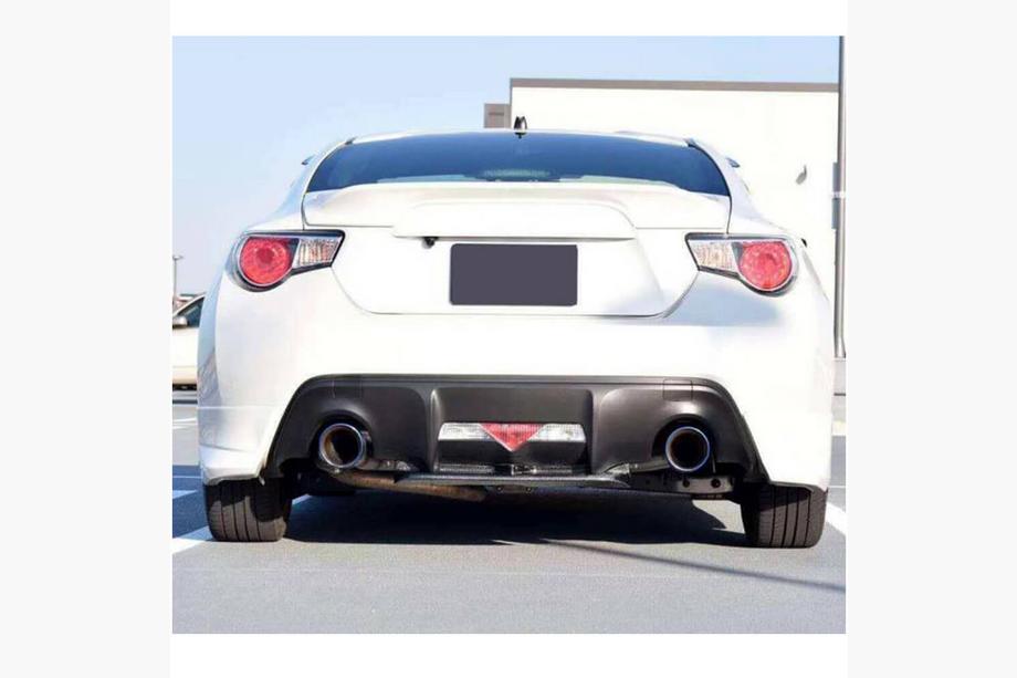 Subaru BRZ 2012-2021 гг. Диффузор заднего бампера V1 (Карбон) Фото 2