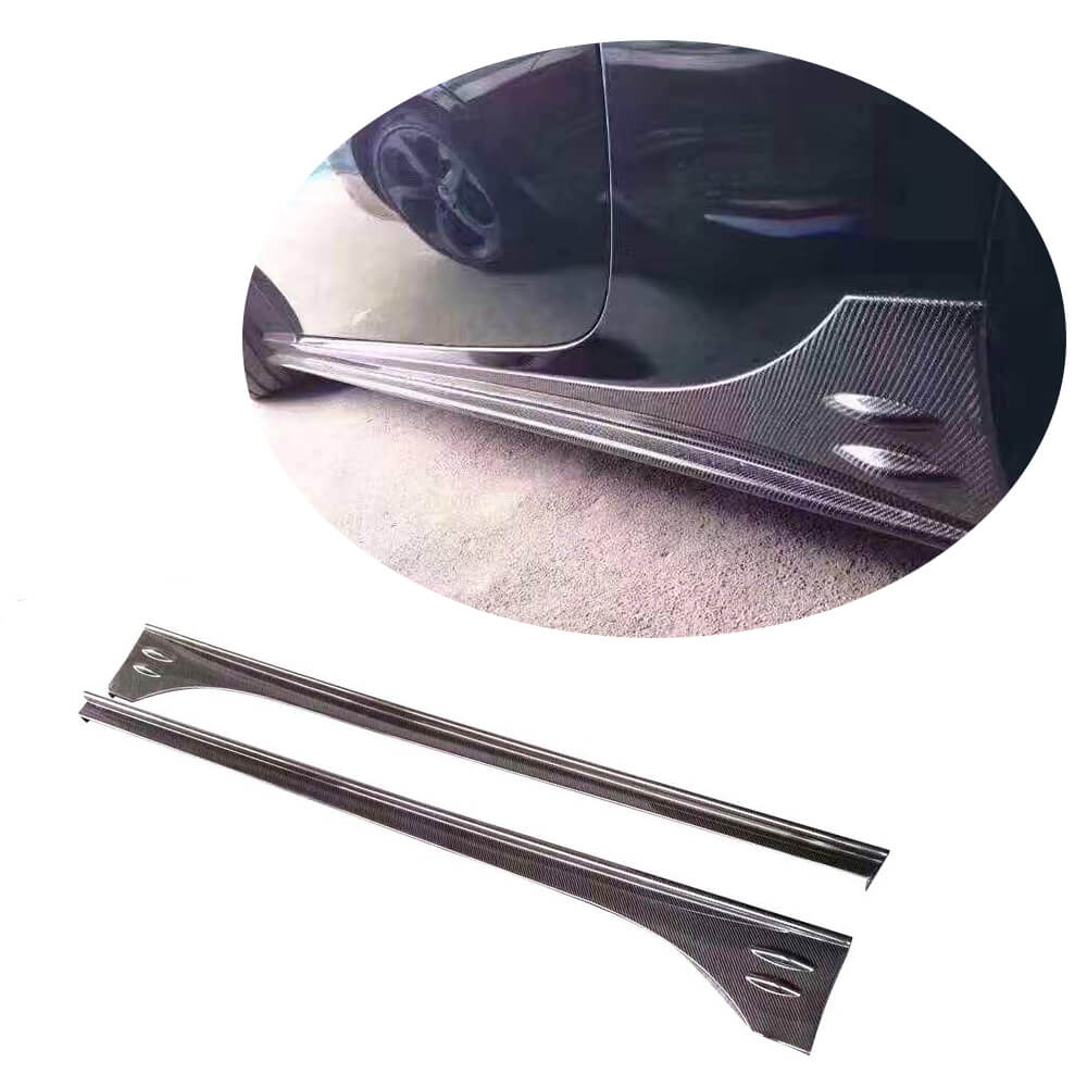 Бокові пороги V3 (Карбон) для Subaru BRZ 2012-2021 рр