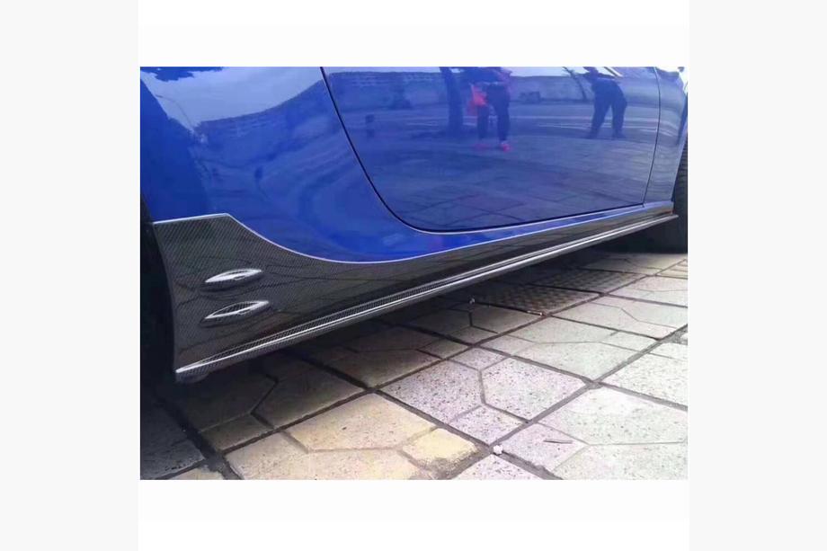 Subaru BRZ 2012-2021 гг. Боковые Пороги V3 (Карбон) Фото 2
