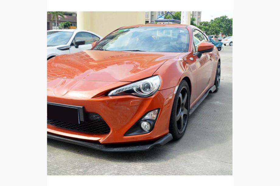 Subaru BRZ 2012-2021 гг. Боковые Пороги V4 (Карбон) Фото 2