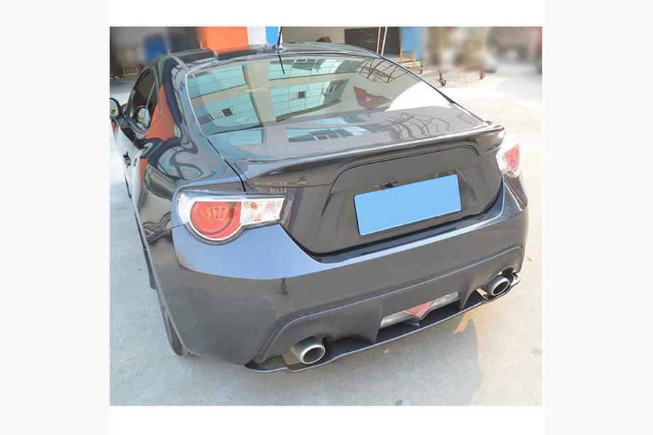 Subaru BRZ 2012-2021 гг. Диффузор заднего бампера V2 (Карбон) Фото 2