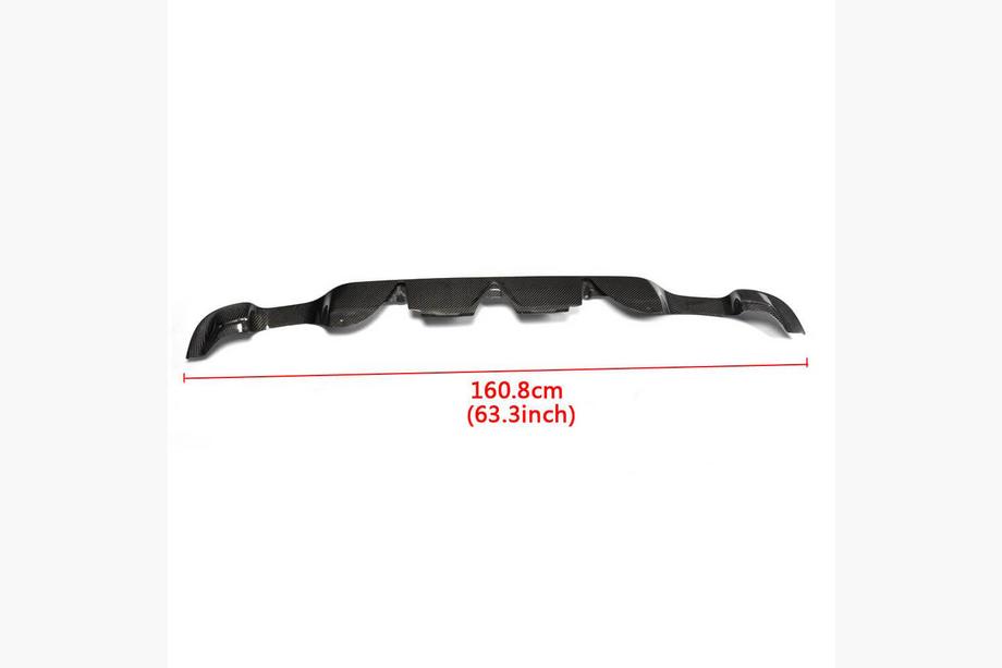 Subaru BRZ 2012-2021 гг. Диффузор заднего бампера V2 (Карбон) Фото 5