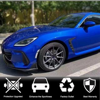 Передний бампер Лип-спойлер (Пластик) Subaru BRZ 2021- гг. фото 2