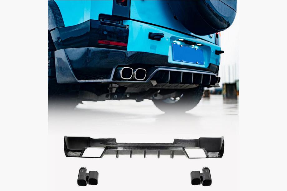 Диффузор Заднего Бампера (Карбон) Image