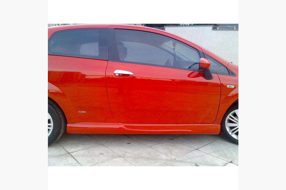 Fiat Punto Grande/EVO 2006-2018 гг. Боковые пороги (для 3-дверного, под покраску) Фото 4