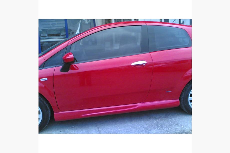 Fiat Punto Grande/EVO 2006-2018 гг. Боковые пороги (для 3-дверного, под покраску) Фото 3