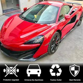 Боковые пороги (Карбон) McLaren 540C/570S 2015-2020 гг. фото 3
