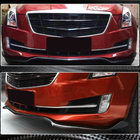 Cadillac ATS 2012-2019 гг. Накладка на Передний Бампер Lip (для Base, Карбон) фото 3