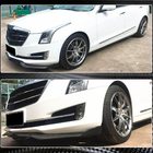 Cadillac ATS 2012-2019 гг. Накладка на Передний Бампер Lip (для Base, Карбон) фото 4